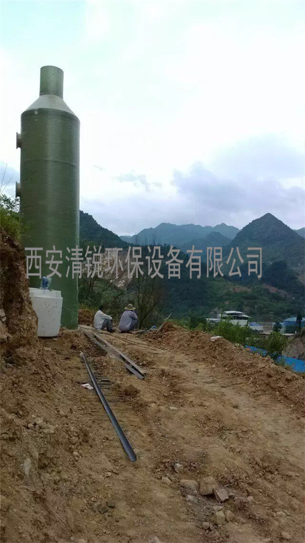 山陽縣磚廠廢氣凈化施工現(xiàn)場